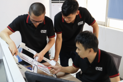 Real-time verification during CNC machining inspection