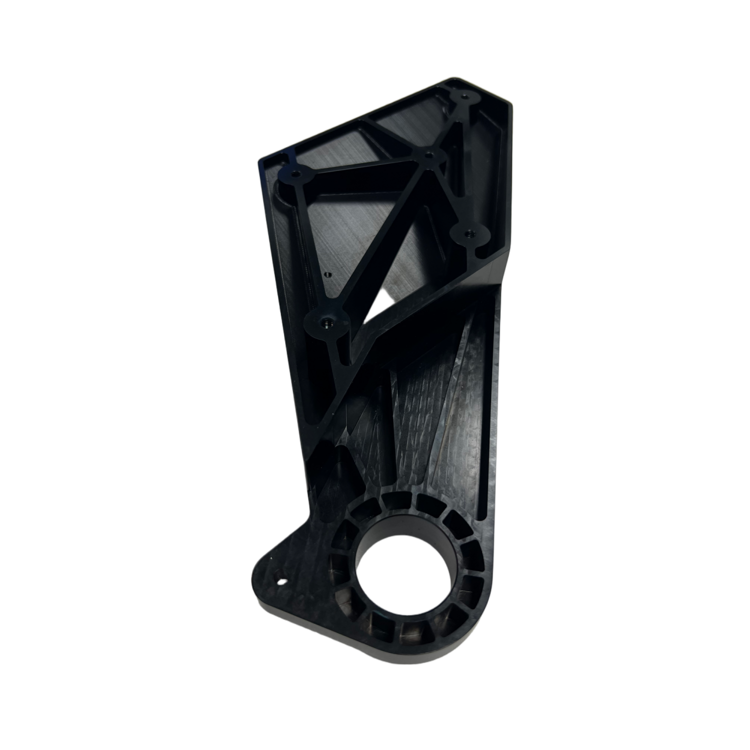 Black Oxide bracket cnc machined part