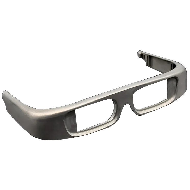 Sandblasting surface finish for metal parts