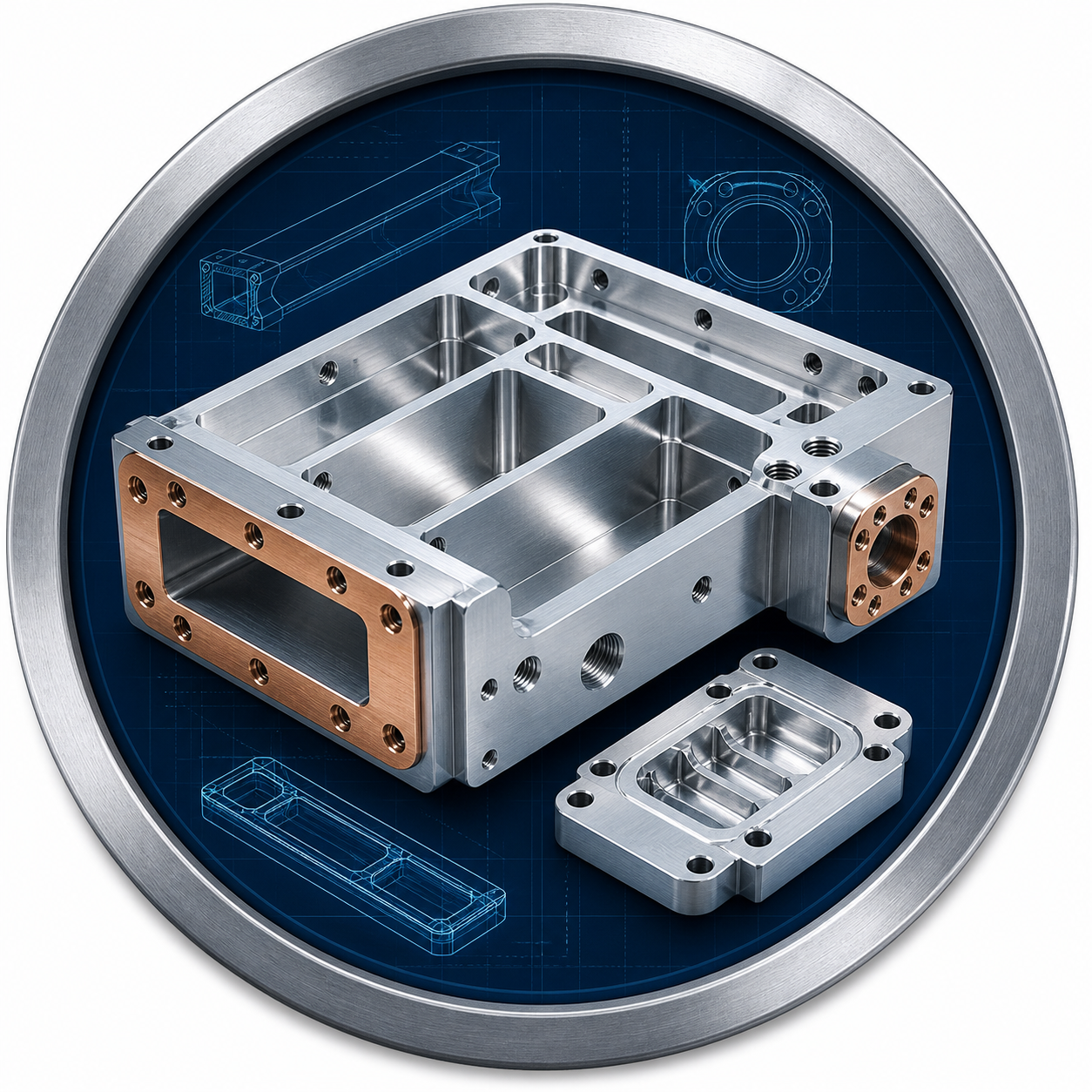 Waveguide and microwave cavity CNC machining review