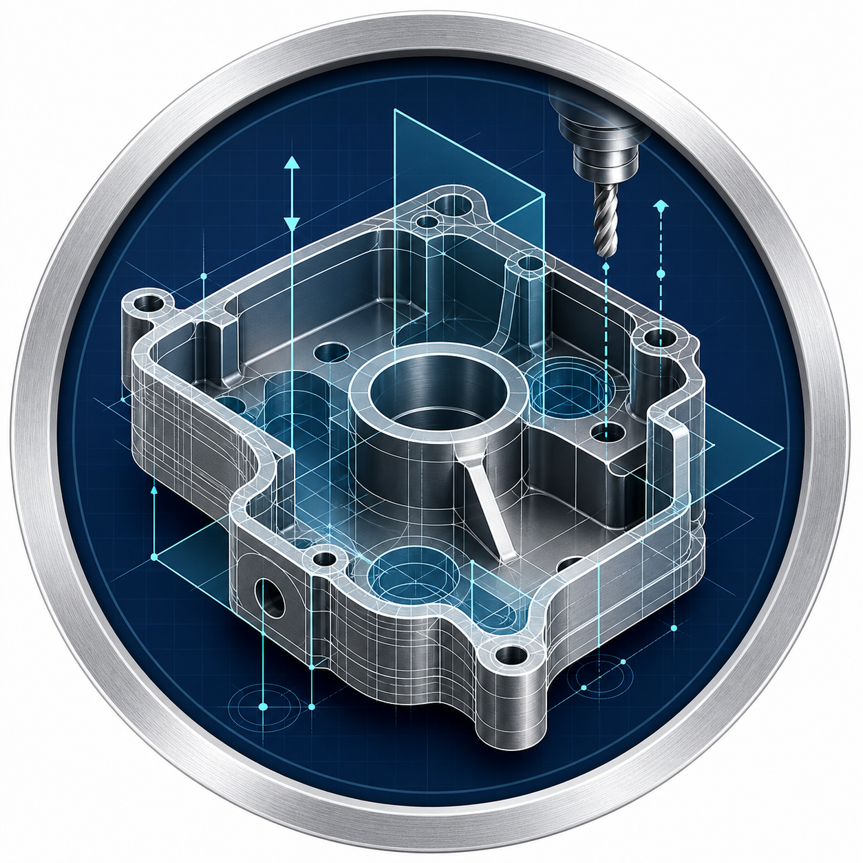 Part geometry review for CNC machining DFM