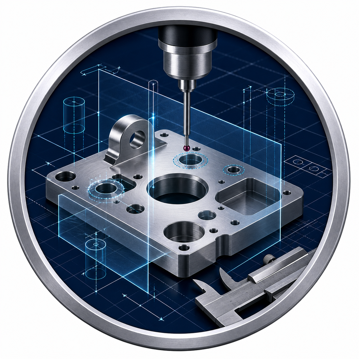 CNC tolerance and datum planning for machined parts