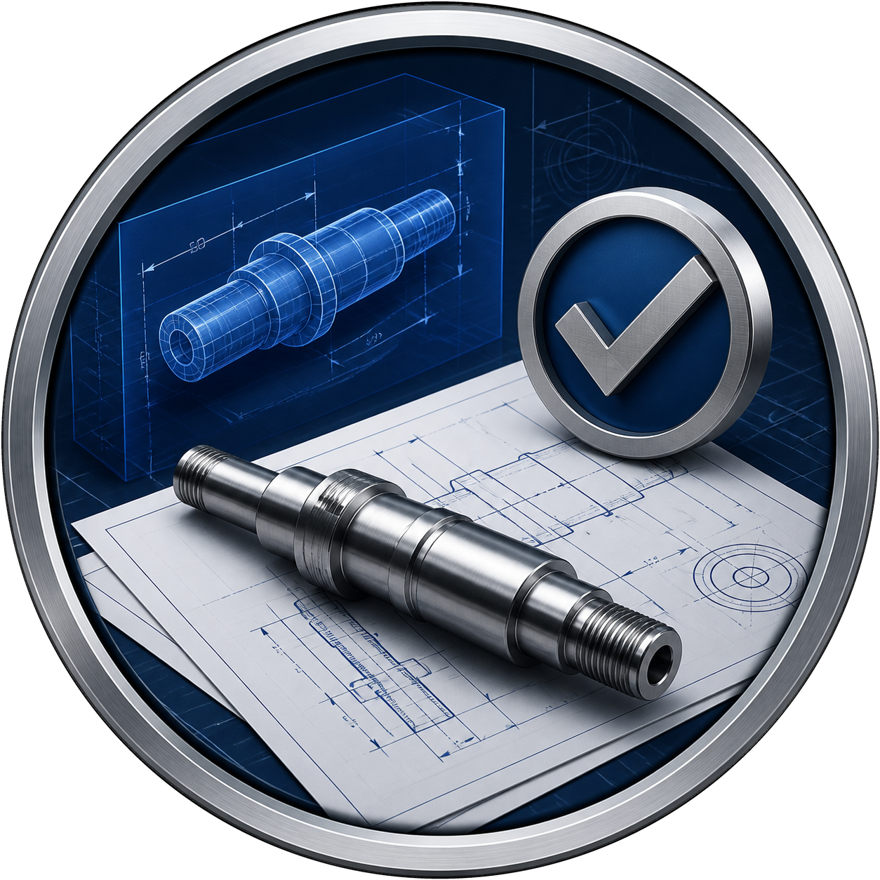 Drawing-based review for CNC turned parts before quotation