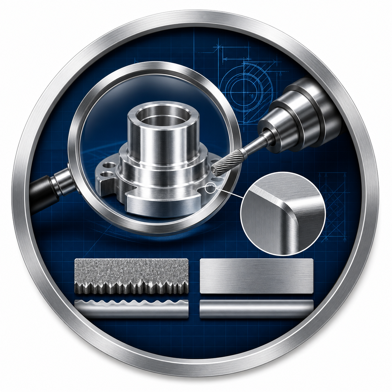 Burr control and surface quality for medical CNC parts
