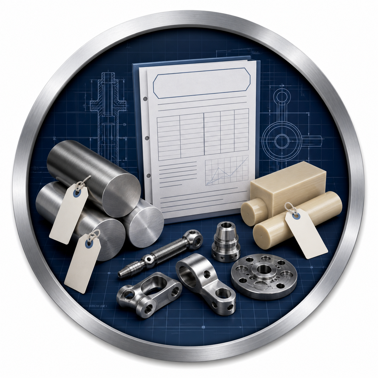 Medical CNC machining material grade confirmation