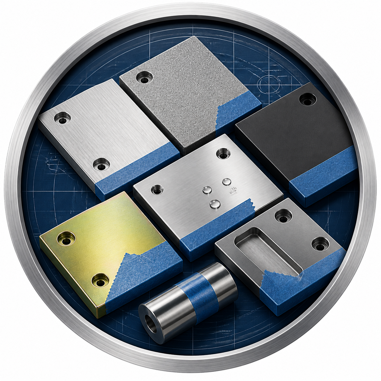 Surface finish and corrosion protection review for metal CNC parts