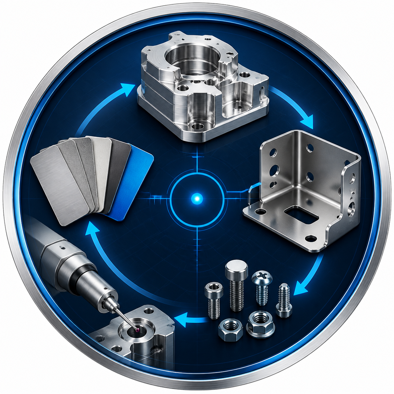 Process combination planning for one-stop manufacturing