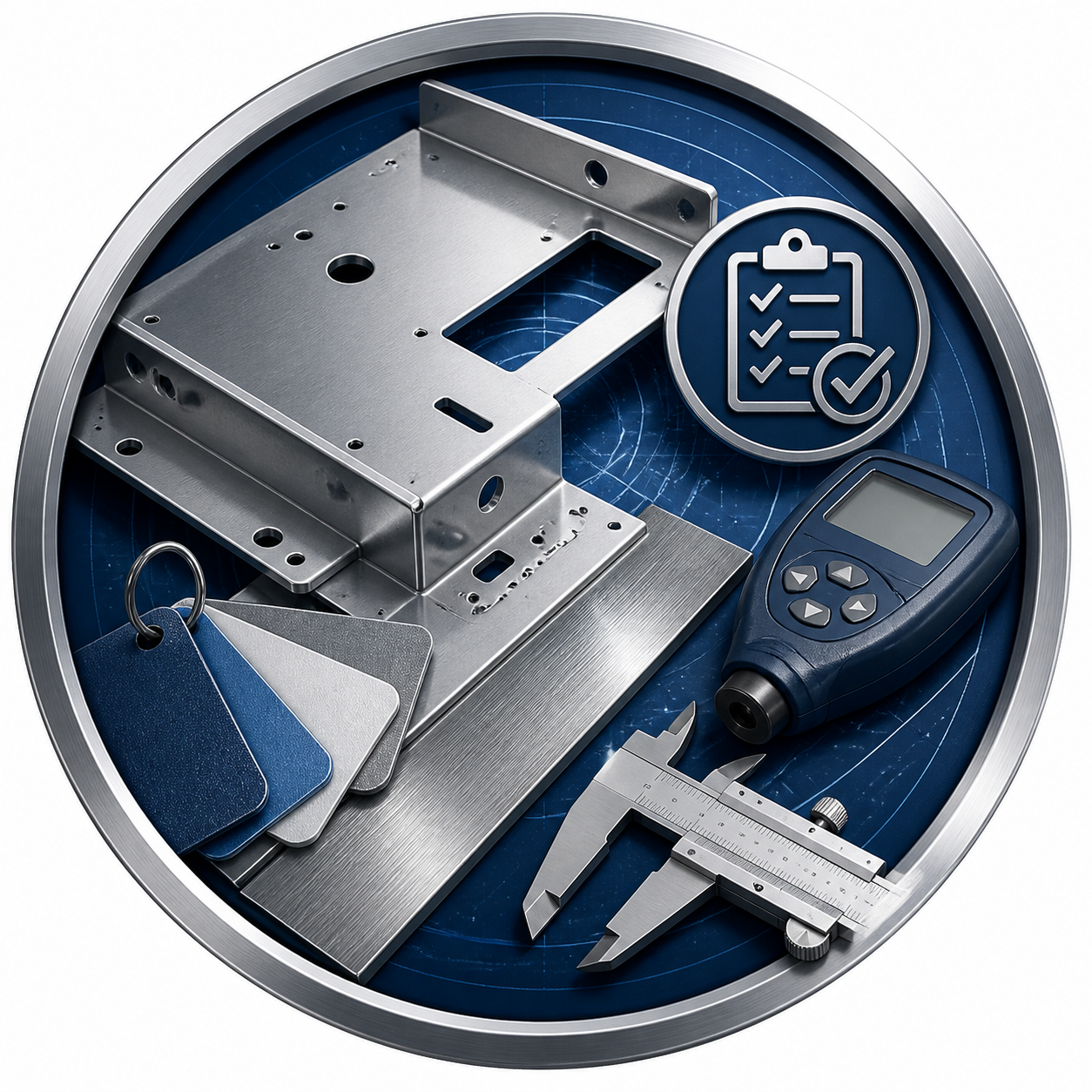 Sheet metal surface finish and inspection requirement review