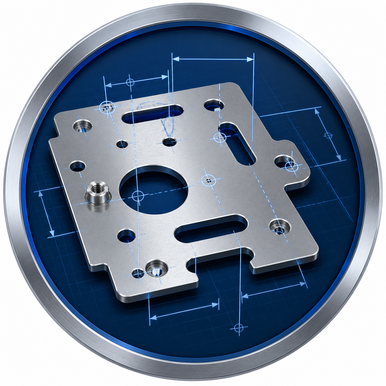 Sheet metal hole slot and feature position review