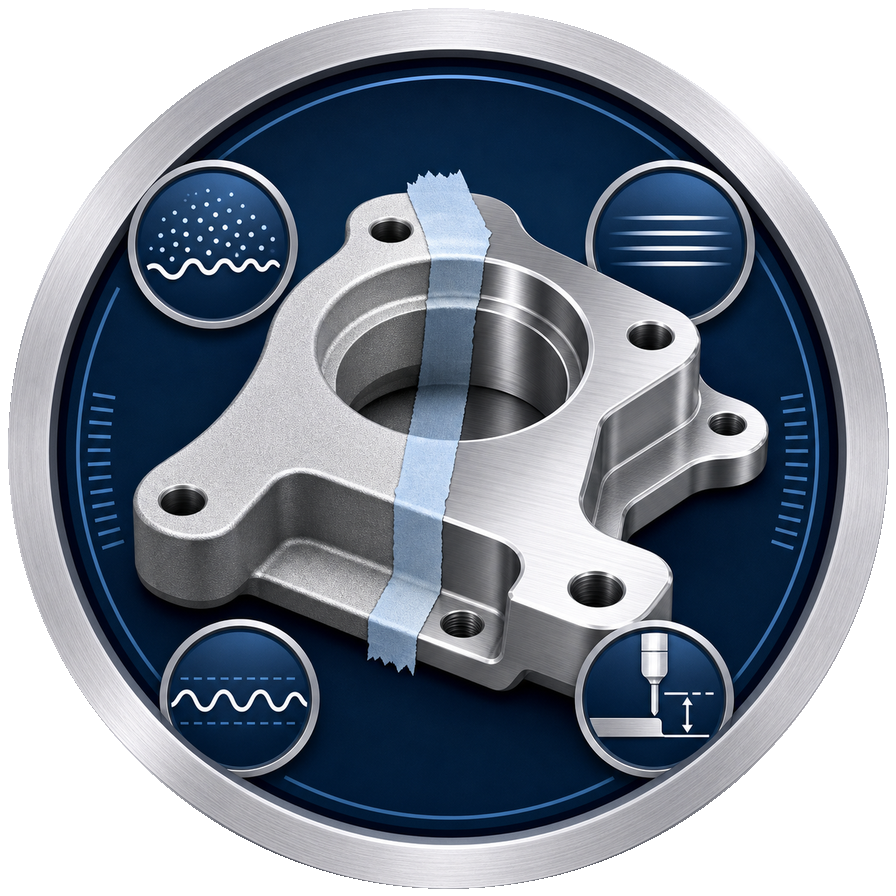 Surface finish review for aluminum CNC machined parts