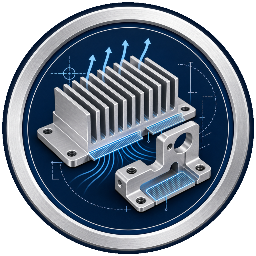 Thermal and functional surface review for aluminum CNC machined parts